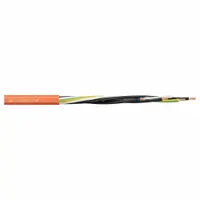 CHAINFLEX Motor Cable: 2 AWG, 1 Conductors, Order by the Foot, PVC Jacket, 600 V (MPN CF885-350-01)