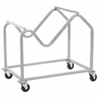NATIONAL PUBLIC SEATING Chair Cart, 470 lb Capacity, For 35 Chairs, Gray, DY-87 - Carts for Stacking Chairs