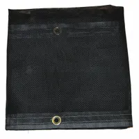 MAURITZON Tarp: 23.5 ft Lg, 9.75 ft Wd, Std Duty, 5 mil, Vinyl, Black, 10 oz/sq yd, PVC Coated (MPN MBT-12-04-1024)