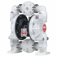 ARO Diaphragm Pump: Polypropylene Body, 1 in, NPT Connection, 47 gpm, 275 ft Max. Head, PTFE Valve (MPN 6661B3-344-C)