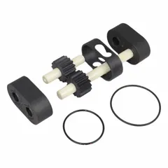 Repair kit for Eclipse Series E12 Non-Metallic pumps. Includes gears/shaft assemblies, O-rings, bearings, and liner. Compatible with model E12KLEF-X. Used to rebuild pumps in fluid handling applications.