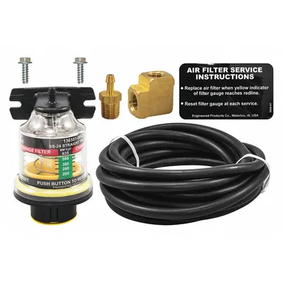 BALDWIN FILTERS Air Filter Restriction Gauge: Air Filter, Restriction Gauge, Plastic - Air Filter Accessories