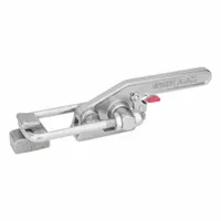 JW WINCO Latch Type Toggle Clamp: Horizontal, Includes Locking Handle, 25 mm Hook Adjustment - Max (MPN 852.3-4000-T6S-NI)