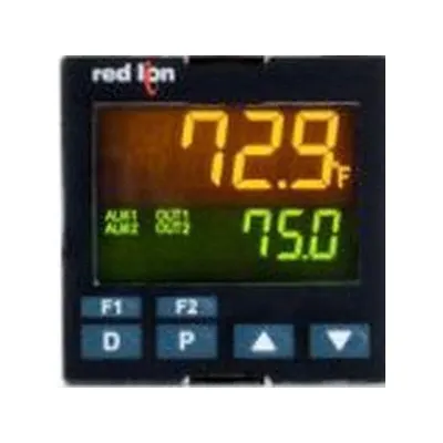 RED LION Temperature Controller: Red Lion, 1/4 DIN Size, B/E/J/K/L/R/RTD/S/T/TXK/U - Temperature Controllers