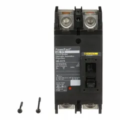 Molded case circuit breaker rated 175 A with a maximum AIR rating of 10kA at 240V AC. Features fixed instantaneous trip and line/load lug terminals. Part of the QB series. Suitable for overcurrent protection in electrical distribution panels.