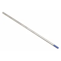 MILLER ELECTRIC Tungsten Electrode: 2% Lanthanated, 5/32 in x 7 in, Blue, EWLa-2, 10 PK (MPN WL2532X7)