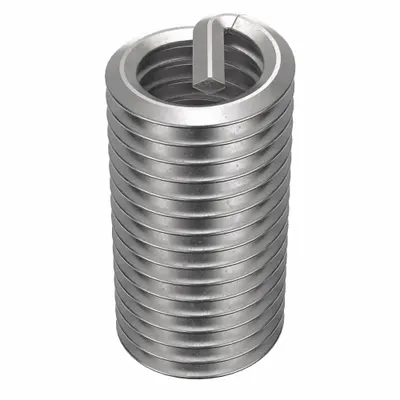 HELI-COIL Helical Insert: Tanged Tang Style, Screw-Locking, M10-1.50 Thread Size - Screw-Locking Tanged Helical Inserts