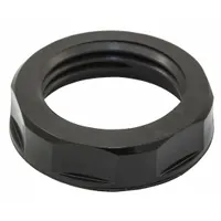 Low Profile Cord Connector Locknuts: Nylon, NPT, 1/2" Thread Size (MPN 31622003L)