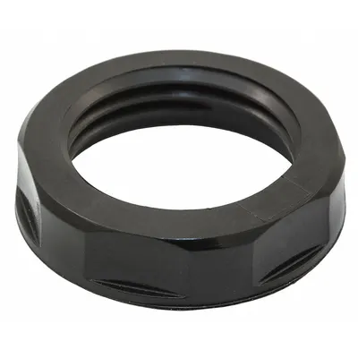 HUBBELL WIRING DEVICE-KELLEMS Low Profile Cord Connector Locknuts: Nylon, NPT - Cable Grip Lock Nuts