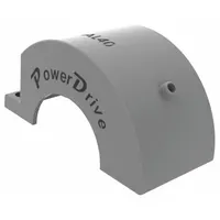 POWER DRIVE Chain Coupling Cover: 50, Aluminum, 2 3/8 in Overall Wd, 5 1/8 in Cover Outside Dia (MPN AL50)