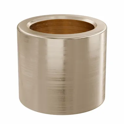 OILITE Sleeve Bearing: Bronze, SAE 841, 18 mm Bore, 25 mm OD, 22 mm Lg - Lubricated General Purpose Metallic Sleeve Bearings