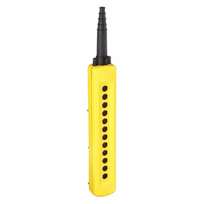 SCHNEIDER Pendant Enclosure: 12 Holes, 22 mm Operator Size - Pendants with Rubber Sleeve-Protected Cable Entries
