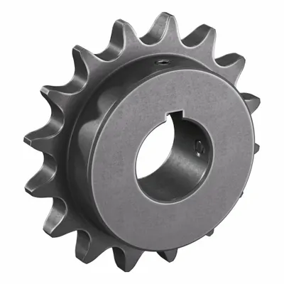 TRITAN Roller Chain Sprocket: 80, For 1 in Chain Pitch, 1 3/4 in Bore Dia, 16 Teeth - Size 80 Fixed-Bore Roller Chain Sprockets