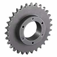 TSUBAKI Sprocket: For 60 Chain, 30 Teeth, 7.175 in Pitch Dia, 7.59 in Outside Dia, Steel (MPN 60SK30)