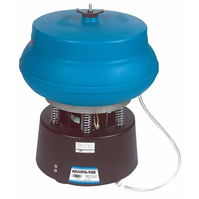 RAYTECH Vibratory Tumbler: 0.75 cu ft Capacity - Adjustable-Amplitude Vibratory Tumbler Finishing Systems