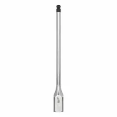 This hex bit socket features a 3/8 in drive and a 7/32 in hex tip with a fixed insert design. The 6 in overall length provides extended reach for driving hex-head fasteners in assembly, maintenance, and repair tasks.