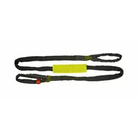 TOW-ALL Tuflex Recovery Strap: 20 ft Overall Hook Size, 20 ft Overall Lg, Olive, Nylon (MPN TSEN800X20)