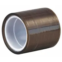 3M Film Tape: 12 in Wd, 5 yd Lg, 3.7 mil Thick, Silicone, Polytetrafluoroethylene Film, Gray (MPN 5490)