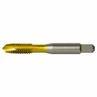 CLEVELAND Spiral Point Tap: M2.5x0.45 Metric, D3 / 6H, 2 Flute, Plug Chamfer (MPN C83064) - General Purpose Spiral-Point Taps