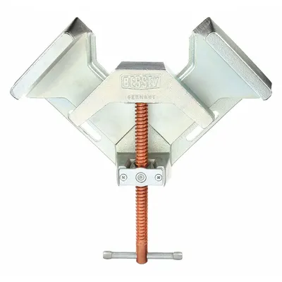 BESSEY Angle Clamp: 4 3/4 in Miter Capacity, 4 1/2 in Jaw Wd, 2 3/8 in Jaw Ht - Angle Clamps