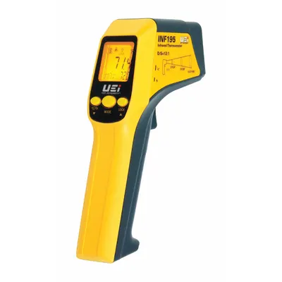 UEI TEST INSTRUMENTS INF195C Infrared Thermometer with Contact Probe - Infrared Thermometers with Contact Probes