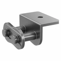 TSUBAKI Attachment Link: For Std Roller Chains, WA-1, 35, Single Strand, 3/8 in Pitch, Steel, 5 PK (MPN 35WA1CL)