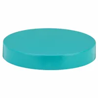 Cap: 70 mm Dia, Green, Thermoset, F217/PTFE, 70-400 mm Screw Closure Size, 12 Closures Included (MPN CAP-00079G)