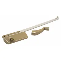PRIME-LINE Window Operator: Crank, Handle Included, Right-Hand, Surface, Gold, 4 3/4 in Base Lg (MPN TH 23024)