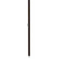 Set of four steel posts for Quick-Slot wire shelving systems, each measuring 62 1/2 inches by 1 inch. Features a Copper Hammertone epoxy finish. Suitable for dry environments such as commercial kitchens, retail storage, and light-duty industrial shelving