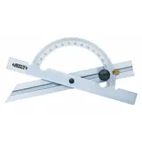 INSIZE Manual-Reading Protractor: 19 45/64 in Blade Lg, 10°to 170°, 1° Graduations, +/-0.3° Accuracy (MPN 4797-250)