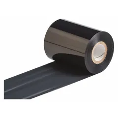 Black resin ribbon for the Brady A5500 printer series. CSA approved and scratch-resistant. Suitable for industrial labeling applications requiring durability.