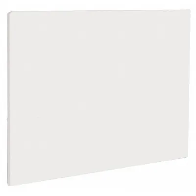 CRESTWARE Cutting Board: 24 in Overall Lg, 18 in Overall Wd, White, Polyethylene - Cutting Boards