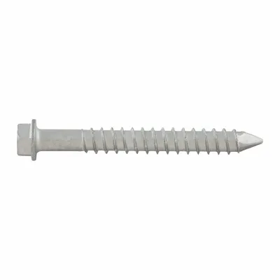 DEWALT Screw Anchor: 1 3/4 in Overall Lg, 5/32 in Dia, Stainless Steel, Stalgard - Hex-Head Screw Anchors