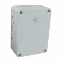 Fixed detector transmitter for continuous monitoring of nitrogen dioxide (NO2) in the range of 0 to 10 ppm. Wall-mounted unit with digital display, CE and RoHS compliant. Suitable for industrial environments where NO2 may accumulate