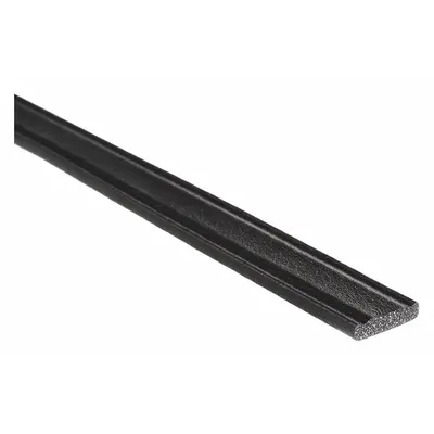 TRIM LOK Seal: Flat, Self-Adhesive Mounting, Std, EPDM, 25 ft Overall Lg - Ribbed-Section Foam Rubber Seals