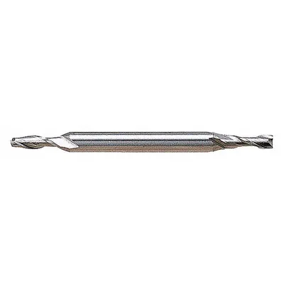 YG-1 Square End Mill: High Speed Steel, Double End, 2 Flute, 3/64" Mill Dia - Double-End High-Speed Steel Square End Mills