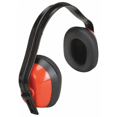 CONDOR Earmuffs: Multi-Position Earmuff, Passive, 21 dB NRR, Dielectric, PVC - Multi-Position Earmuffs