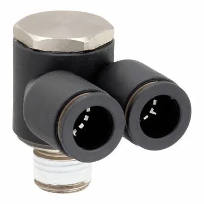 LEGRIS Nylon & Nickel-Plated Brass Tube Fitting, 3049 60 14 - Nylon & Nickel-Plated Brass Tube Fittings