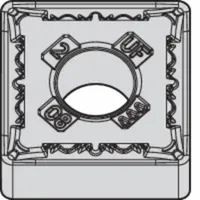 WIDIA Square Turning Insert: SNMG431UF, SNMG120404UF (MPN 5645610)