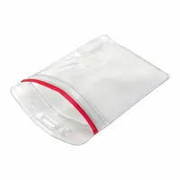 Badge Holder: Pouch, Vertical, 2 7/8 in Badge Pouch Wd, 3 15/16 in Badge Pouch Ht, Vinyl, 50 PK (MPN 54HP87)