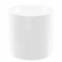 OILITE Sleeve Bearing: PTFE, 1/4 in Bore, 3/8 in OD, 3/8 in Overall Lg, White, 10 PK (MPN VS-0406-03B)