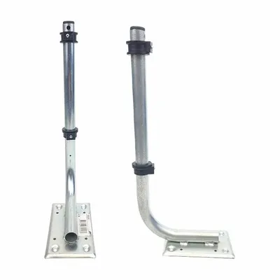 MACNAUGHT Mounting Bracket: Carbon Steel, For R3-SERIES Reel Series, Steel - Vertical Single-Side Mounting Brackets for Hose Reels