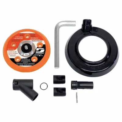DYNABRADE Overskirt Conversion Kit: For 56826/56859/56890/59010/59025/59040 - Dust Collection Accessories for Sanders