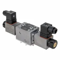 ENERPAC Solenoid Poppet Valve: 5 gpm Max Flow Rate, Three Positions, Oil, Four-Way Ways, Oil, VP03 (MPN VP0312)