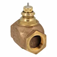 Hydronic Globe Valve: 2-Way, 46.2 CV Flow, 2 in Female NPT, Bronze Body, Stainless Steel Stem, NO (MPN VG7241ST)