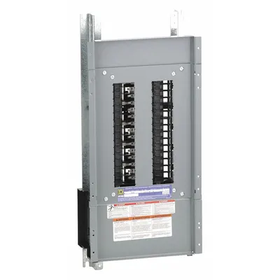 SQUARE D Panelboard Interior: 30 Spaces, 225 A Amps, Aluminum, QHB/QOB/QOB-VH, 27 in Ht - Square D NQ Main Lug, Convertible Panel Interiors