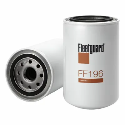 FLEETGUARD Automotive Fuel Filter: 16 1/2 in Overall Lg, 3 11/16 in Outside Dia, Cellulose - Spin-On Fuel Filters