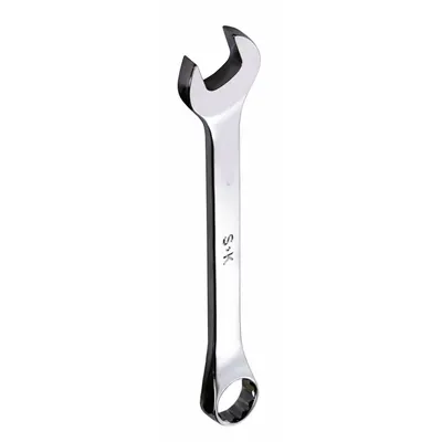 SK PROFESSIONAL TOOLS Combination Wrench: Alloy Steel, Chrome, 1 3/8 in Head Size - SAE 12-Point Combination Wrenches