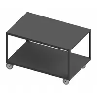 DURHAM MFG Work Table: Fixed Ht, Steel, 30 in x 18 in, 1,200 lb Overall Load Capacity (MPN HMT-1830-2-4SWB-95)