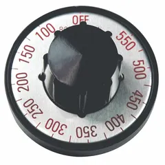 OEM replacement slip-fit dial kit for ovens. Used to replace worn or broken control knobs. Designed for straightforward installation.